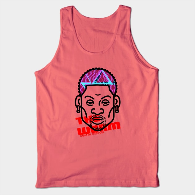 The Worm Dennis Rodman Tank Top by Cartel